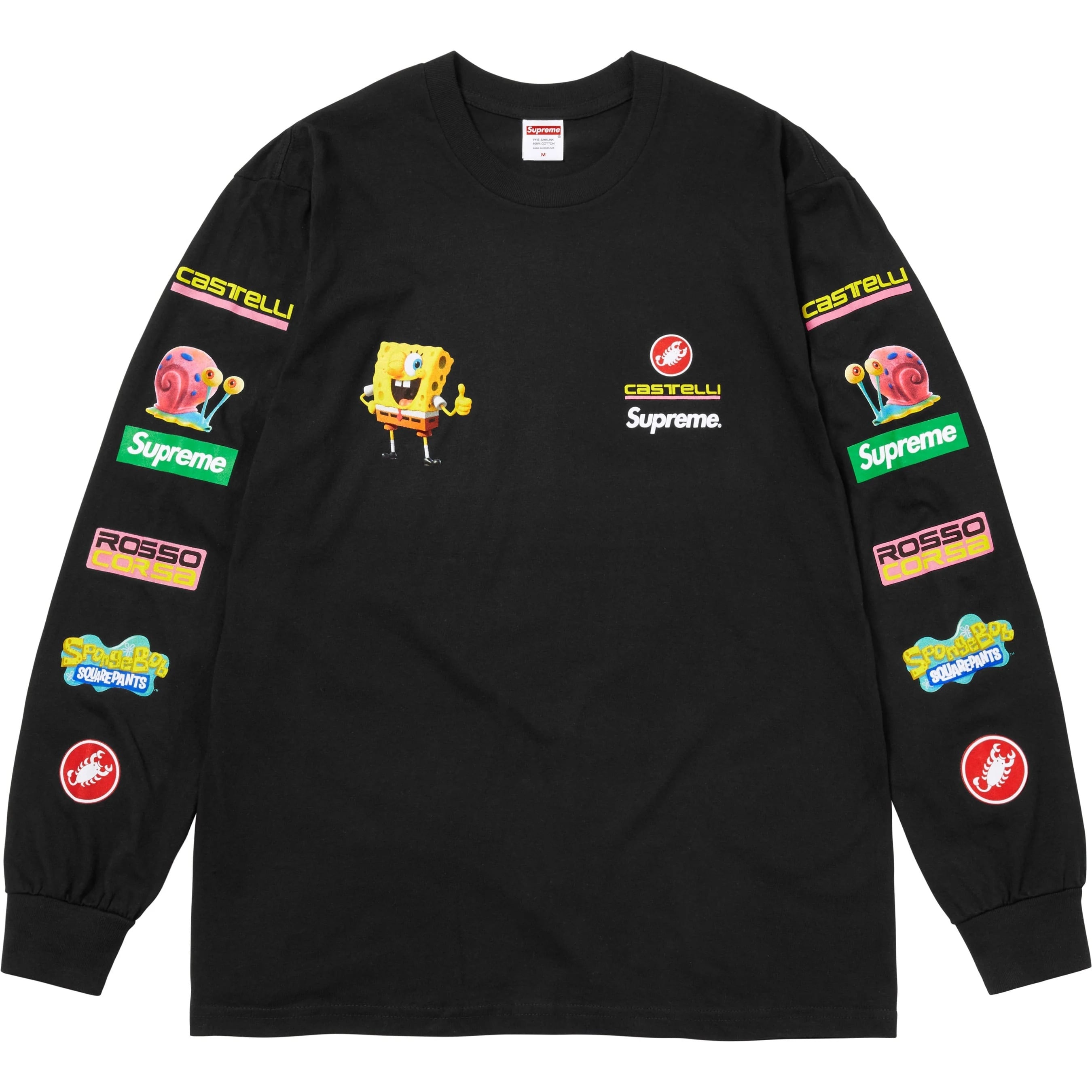 Supreme®/SpongeBob SquarePants/Castelli® Racing L/S Tee view 4